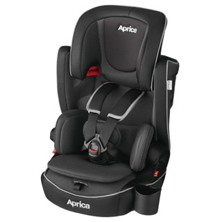 【Aprica 愛普力卡】 Air Groove Premium 2-12歲成長型輔助汽座 安全帶版(黑武士) 送保護墊