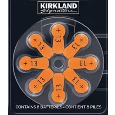 【好市多COSTCO代購】助聽器專用電池 Size13（8顆/片）