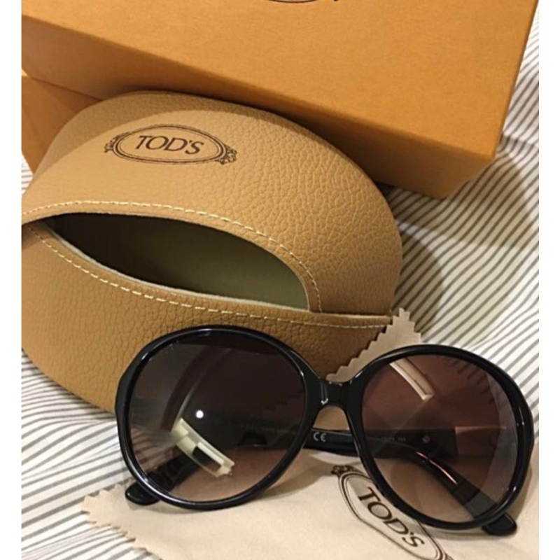 100%全新TOD’S 太陽眼鏡優雅奢華/琥珀#TOD232