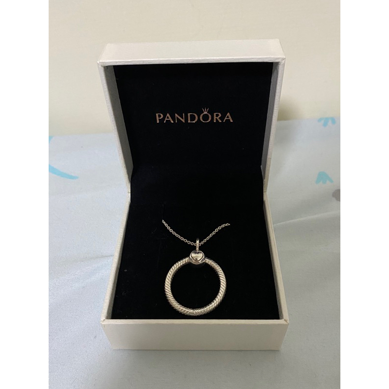 Pandora 愛心O項鍊環