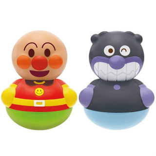 日本進口 麵包超人 ANPANMAN 正版 細菌人 全身 兩入 造型不倒翁 玩具 不倒翁 搖曳 漂浮 洗澡玩具 禮物