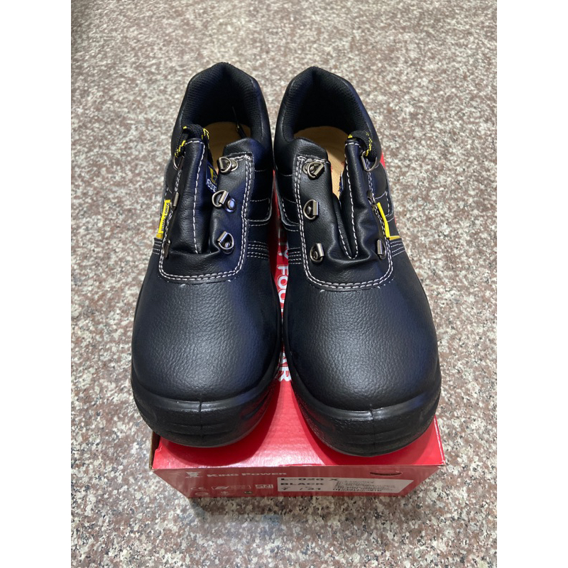 KPR尊王寬楦鋼頭作業鞋 塑鋼頭安全鞋 綁帶款 L-026X