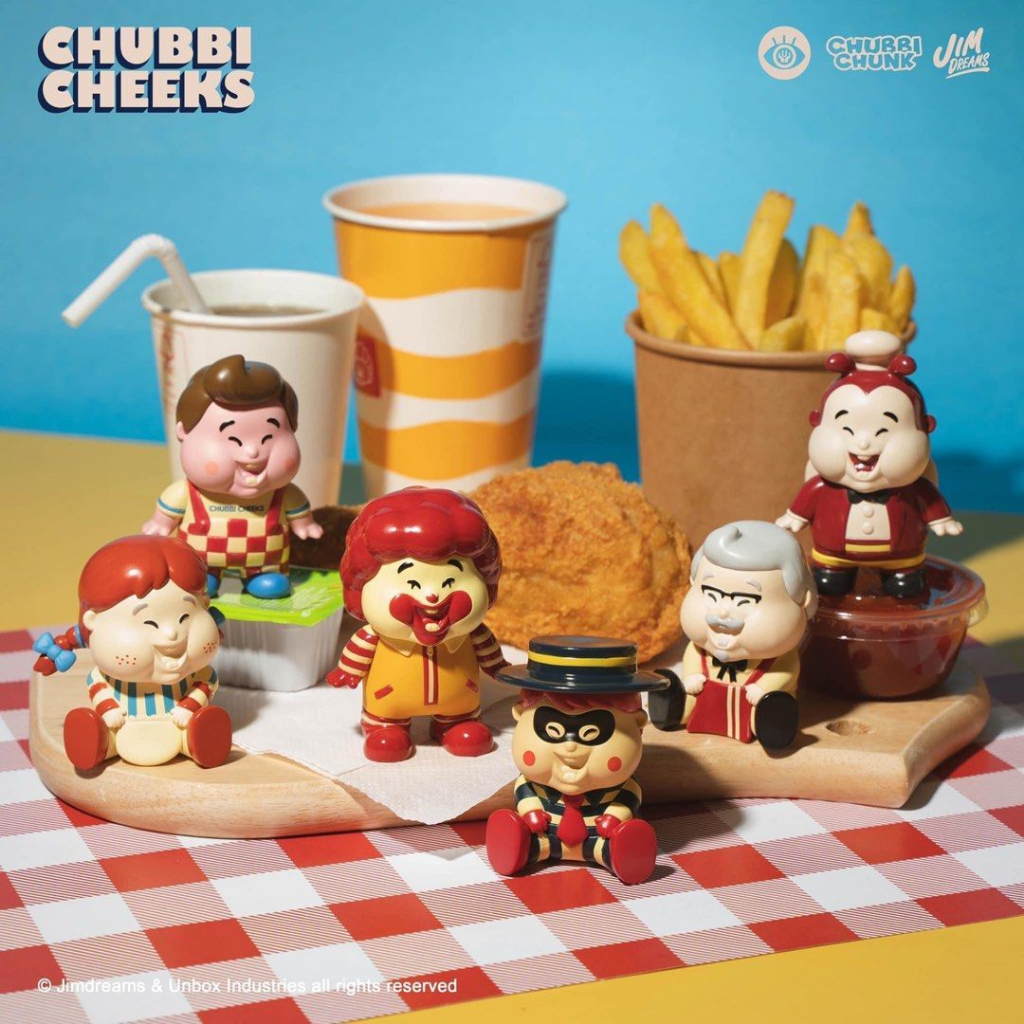【DT小舖】正版 UNBOX x CHUBBI CHEEKS FAMILY 肥仔bb 珍藏版 系列 盲盒 (台灣現貨)
