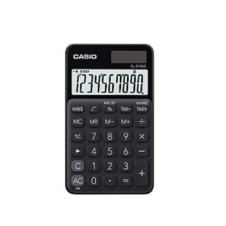 CASIO 卡西歐 甜心馬卡 計算機龍攜帶型SL-310UC-BK 墊腳石購物網