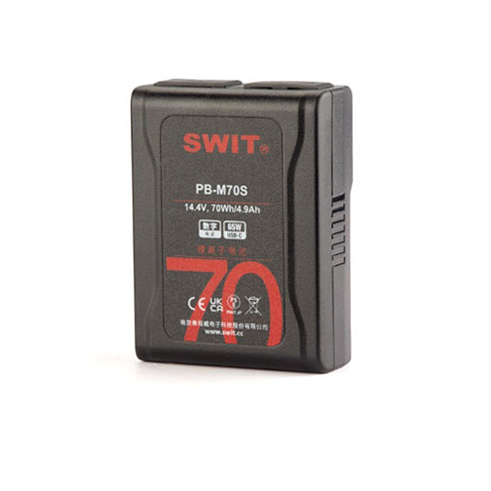 SWIT PB-M70S 口袋迷你V掛電池 小尺寸 V口電池 4.9Ah 70Wh 大容量 [相機專家] 公司貨