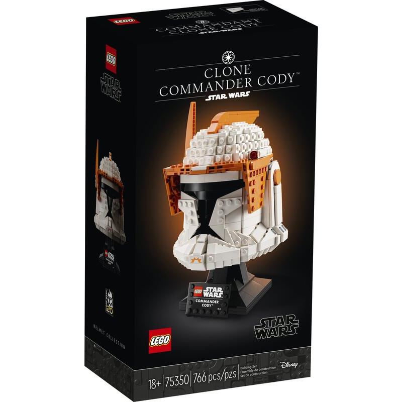 【好美玩具店】LEGO 星際大戰系列 75350 複製人指揮官 Cody 頭盔