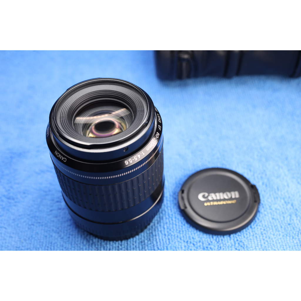 【Canon EF】 80-200 f/4.5-5.6 USM，生活望遠變焦鏡頭，外觀8成新鏡片良好，網拍最低價～