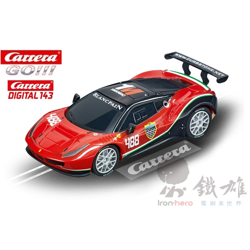 Carrera GO!!! 20064136 Ferrari 488 GT3 "AF Corse, No.488"電刷車