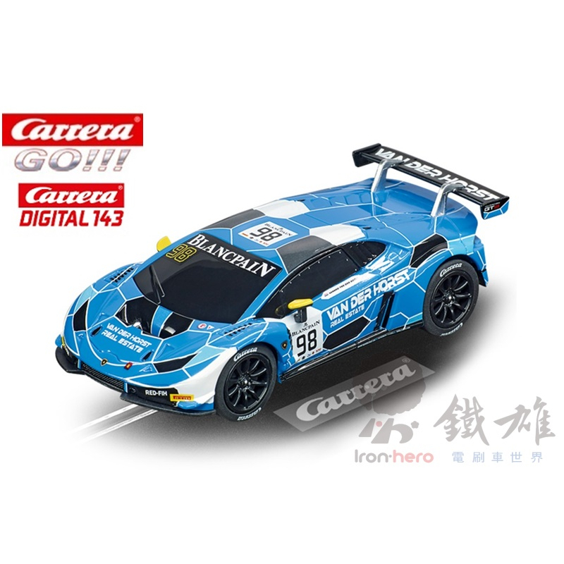 Carrera GO!!! 20064162 Lamborghini Huracán GT3 "No.98" 電刷車