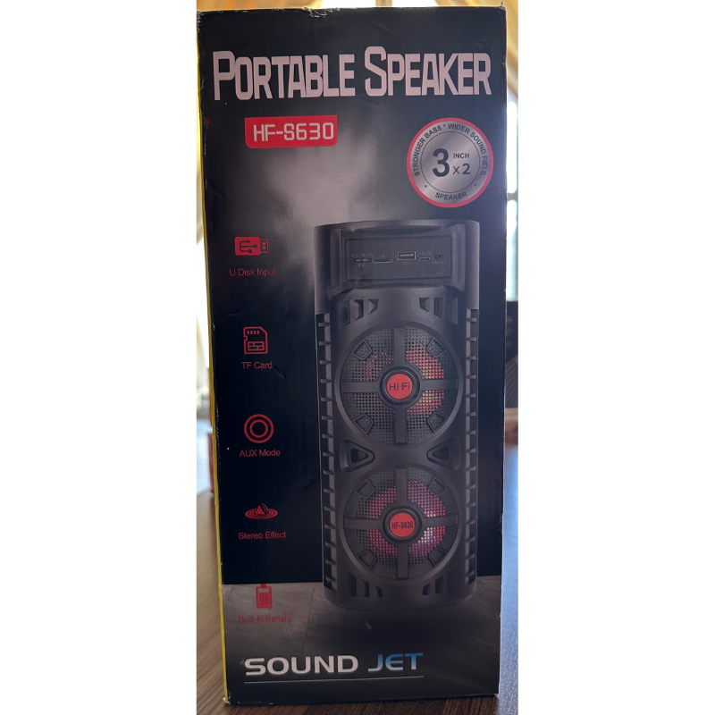 PORTABLE SPEAKER HF-S630 無線藍芽喇叭