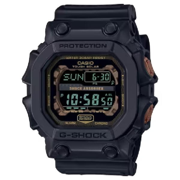 CASIO卡西歐 G-SHOCK 鏽鐵意象太陽能手錶 GX-56RC-1 53.6mm