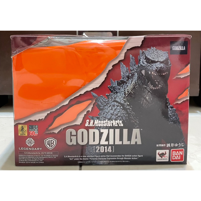 全新日版正版 萬代 SHM S.H.MonsterArts 哥吉拉 2014 Godzilla 限面交