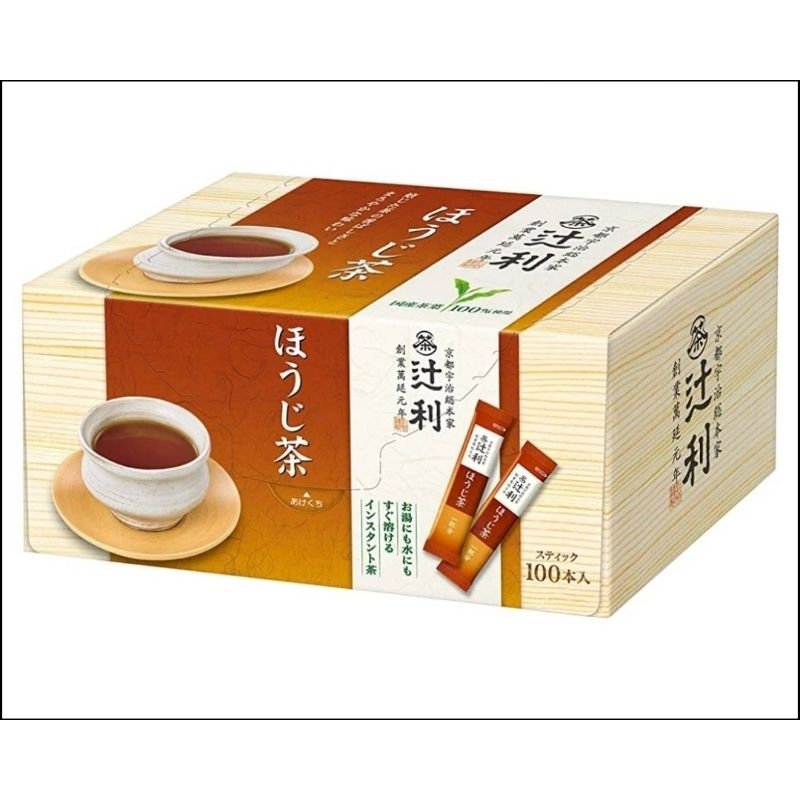 【日本進口】日本製~宇治辻利-焙茶粉-100包入 $675