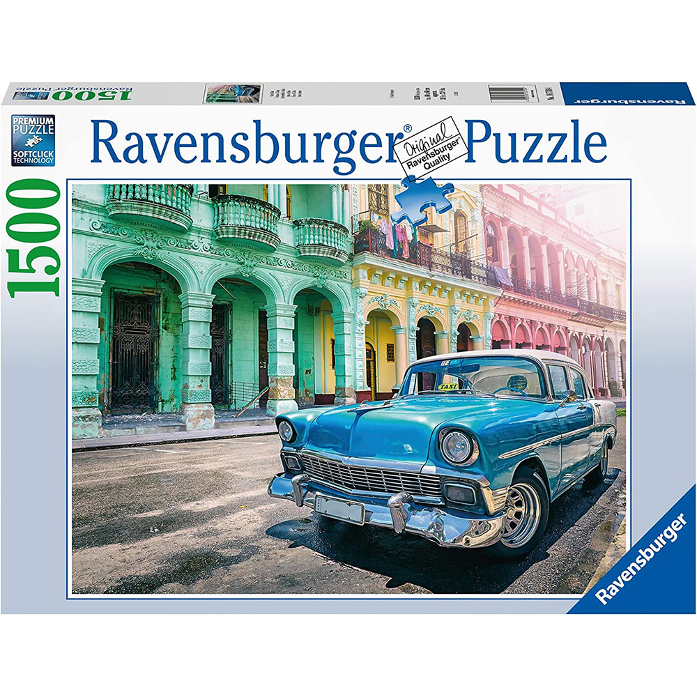 德國Ravensburger 維寶拼圖 古巴汽車(1500P) RV16710