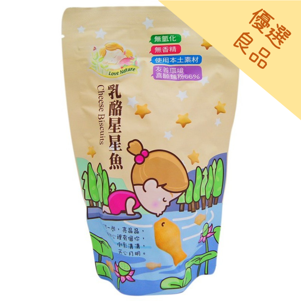 悅豐 乳酪星星魚 140g/袋