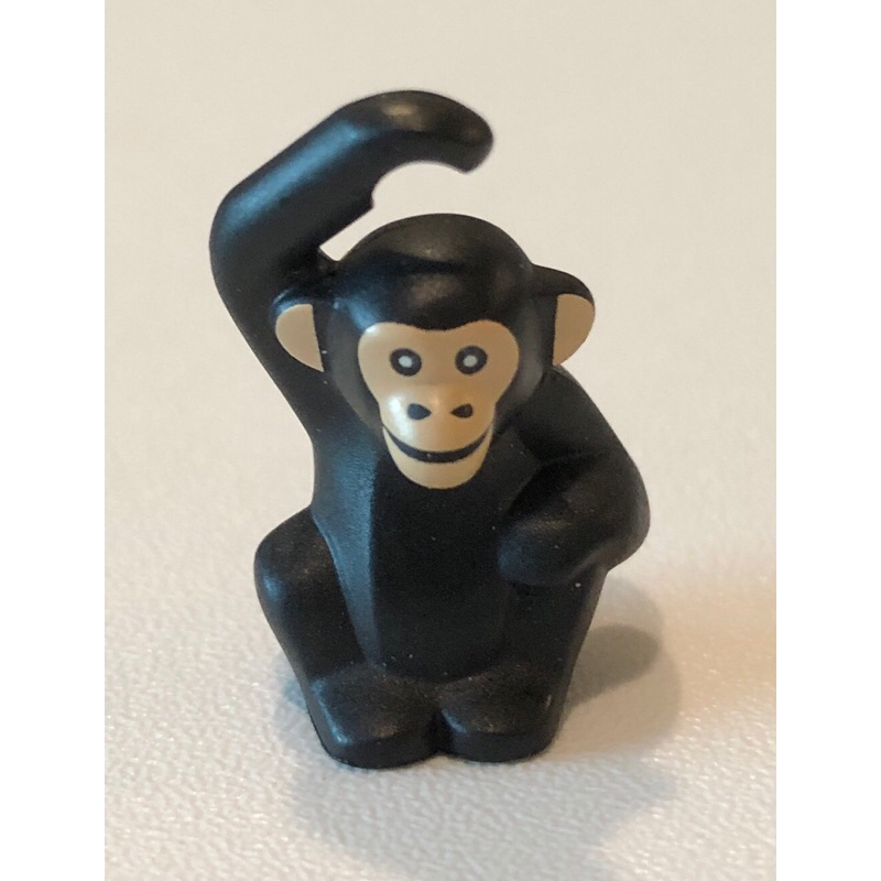 正版 Lego 樂高 8805 絕版 動物 黑猩猩 黑猴子 9.9分以上近全新 如圖所示