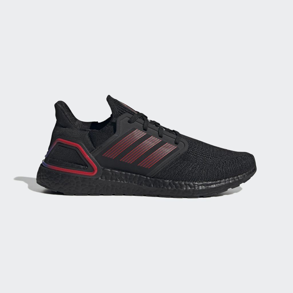 ADIDAS 慢跑鞋 運動鞋 ULTRABOOST 20 男女款 中性款 ID4255 黑紅