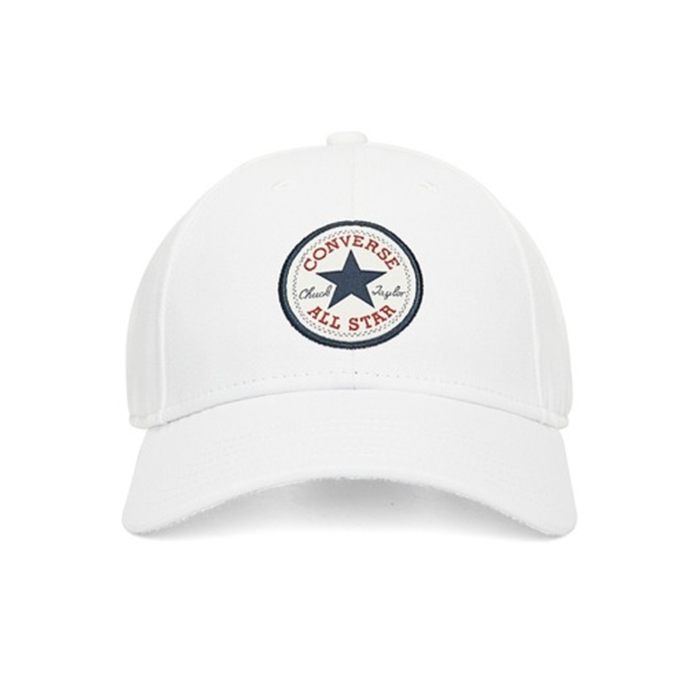 CONVERSE TIPOFF BASEBALL CAP 休閒帽 棒球帽 男女帽 白色 10022135-A02