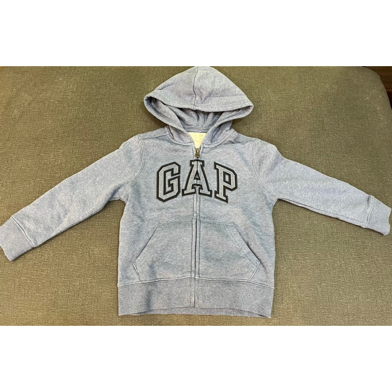 全新GAP男幼童磨毛抓絨舒適logo連帽休閒外套