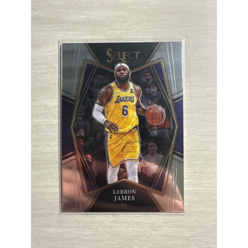 nba球員卡21-22 Select Lebron James 2階