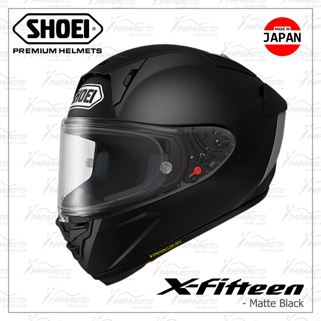 【趴趴騎士】SHOEI X15 全罩安全帽 消光黑 ( X-15 X-Fifteen SNELL motoGP