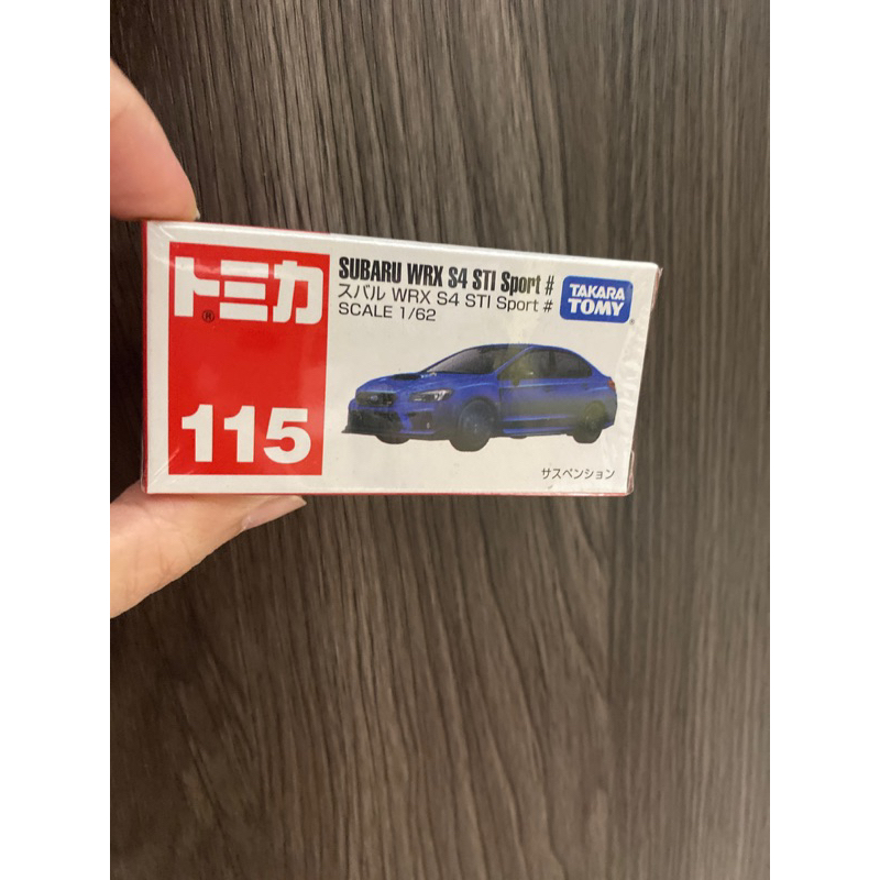 TOMICA NO.115 速霸陸 SUBARU WRX S4 STI Sport (全新未拆）