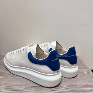 ASCE｜Alexander McQueen 深藍尾皮革小白鞋