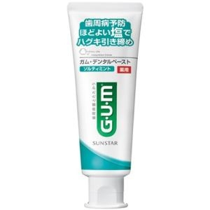 【SUNSTAR 三詩達】GUM牙周護理直立式牙膏-清爽岩鹽(150g)