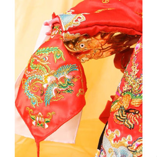 順心坊 刺繡手帕 天上聖母 媽祖 註生娘娘 繡鳳 女神飾品 妙應仙妃 臨水夫人 神明用品 宴王 祭祀 女神 祝壽 小手巾