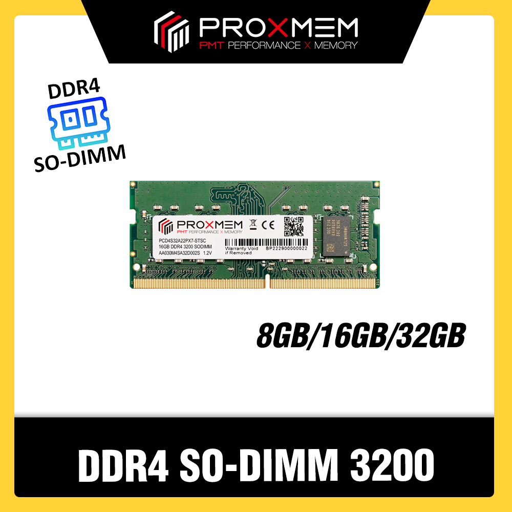 博德斯曼 PROXMEM  DDR4 3200 筆記型 8GB/16GB/32GB