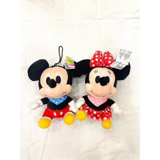 【全新現貨】Disney迪士尼 米老鼠 米妮 絨毛玩具 玩偶吊飾 絨毛娃娃
