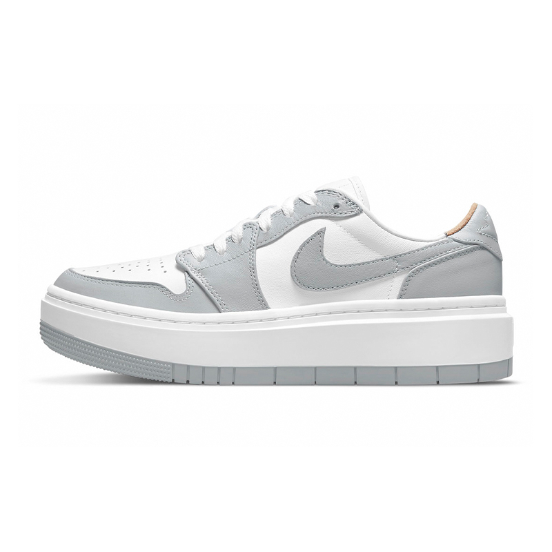 Air Jordan 1 休閒鞋 LV8D White Grey  灰 厚底 女款 DH7004-100 [現貨]