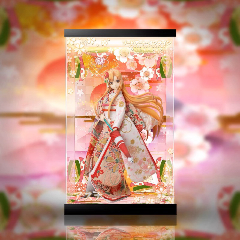《Yao 挖寶趣》 吉德 x F:NEX SAO 刀劍神域 亞絲娜 1/4 日本人形 PVC公仔 專用展示盒
