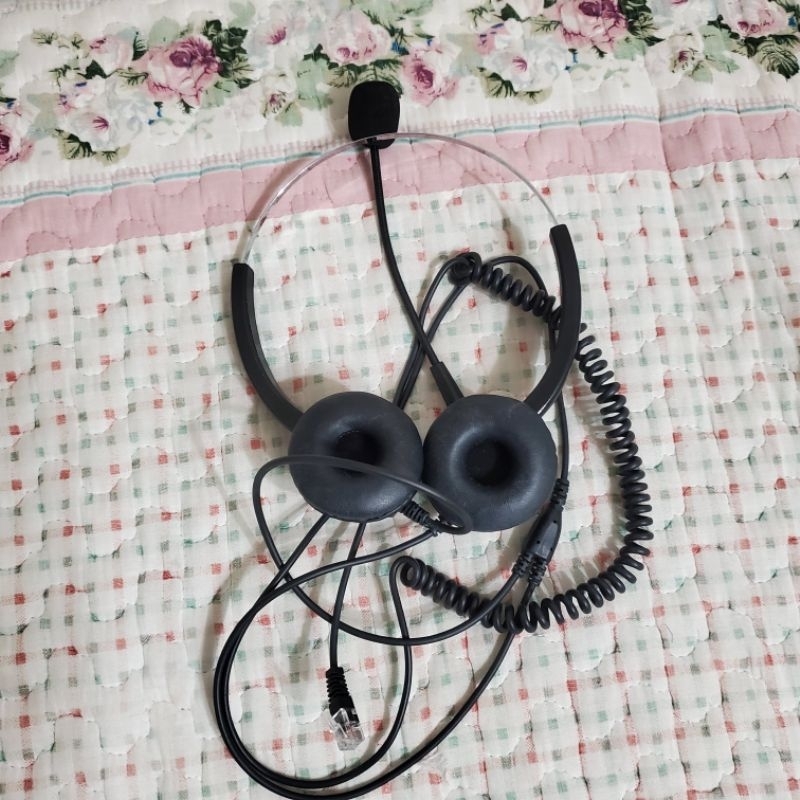（二手）國際牌專用電話耳麥KXTS880 KXTS600MX KXT7730 KXT7665 雙耳電話耳機