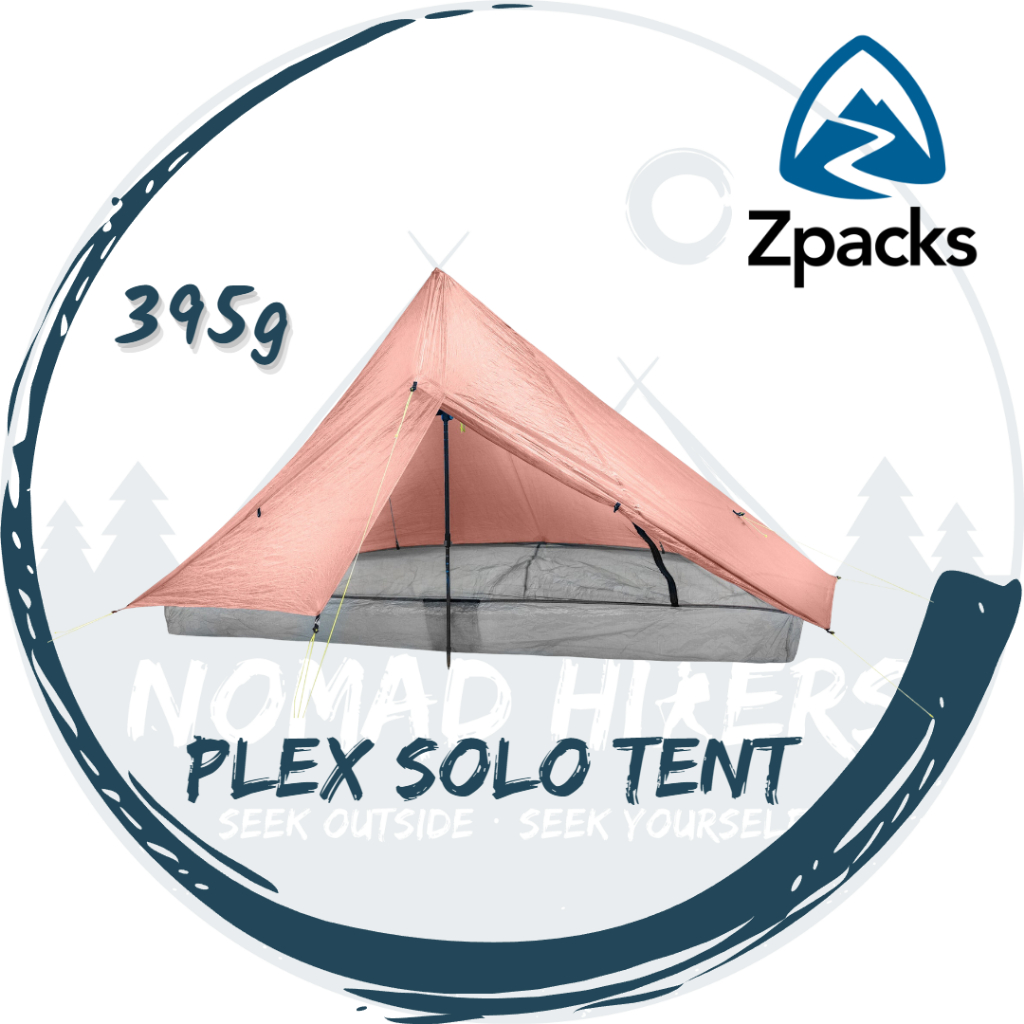 【游牧行族】*預購*Zpacks Plex Solo Tent 395g 超輕量 單人帳篷 非自立帳 登山野營 輕量化