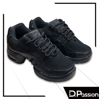 【D.Passion美佳莉】經典排舞鞋 爵士舞鞋 1023 黑皮布 暢銷款
