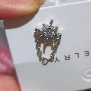 SNATCH 八芒星鏈條 純銀鎖珠耳環 全新未戴