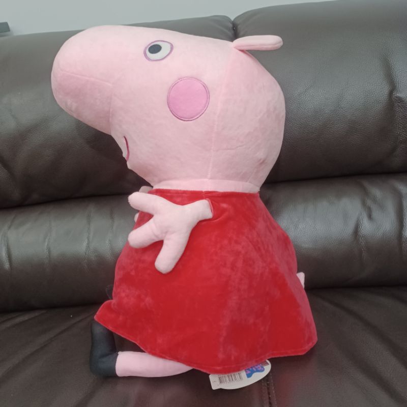 正版授權 18吋 Peppa Pig 粉紅豬小妹 超大佩佩豬娃娃 大娃娃 公仔