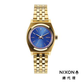 NIXON SMALL TIME TELLER 小錶款 金藍 手錶 男錶 女錶 石英錶 A399-1748