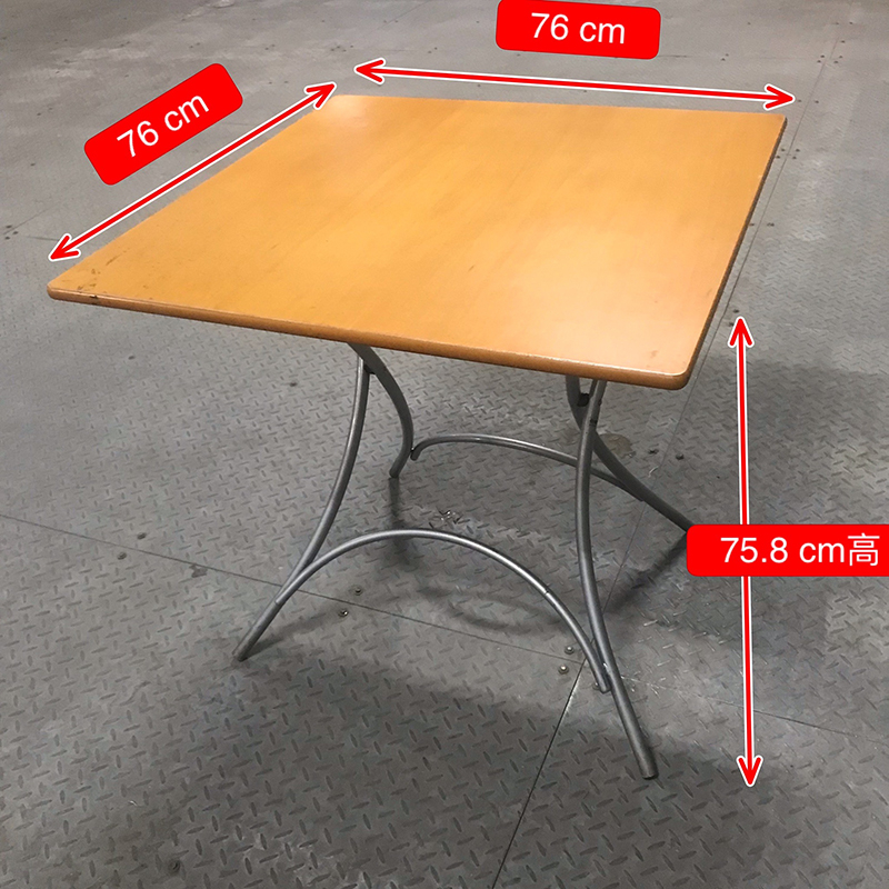 二手 折疊式四方形木桌 置物桌