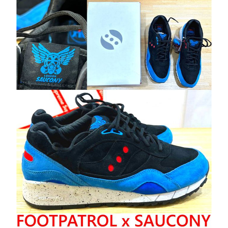 BLACK全新SAUCONY x FOOTPATROL倫敦SOHO區Shadow 6000夜景慢跑鞋