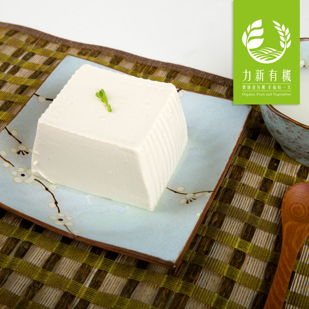 【低溫宅配】茶月 有機絹豆腐 400g/盒 手作豆腐 非基因改造優質黃豆
