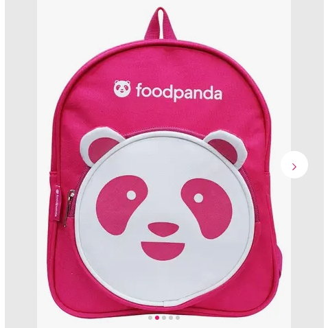 最便宜!【foodpanda】熊貓 小款 兒童 後背包 書包 背包 全新