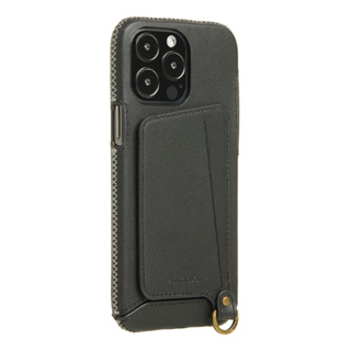 【n max n 台灣設計品牌】iPhone14 Pro Max 經典系列站立卡袋手機皮套/手機殼(附皮革手腕帶)