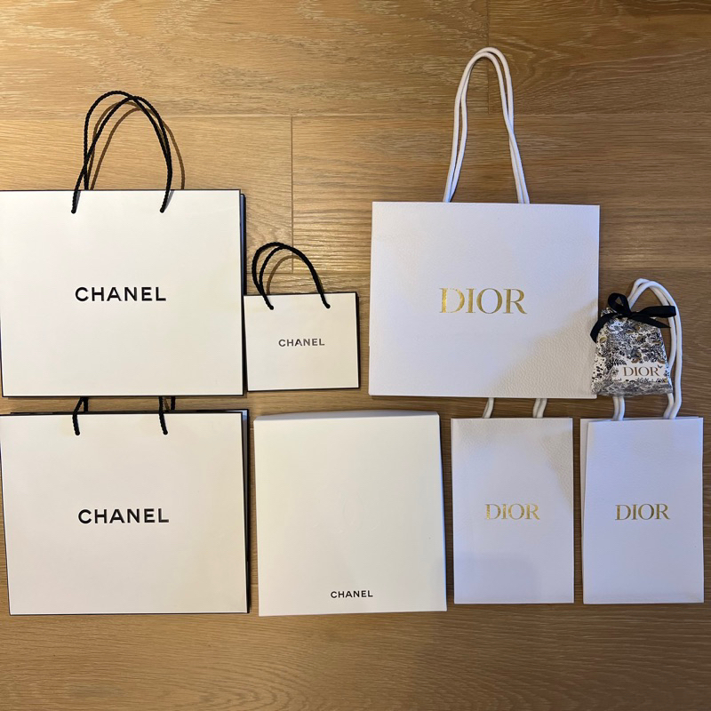 正品 名牌紙袋紙盒禮物盒 Chanel Dior