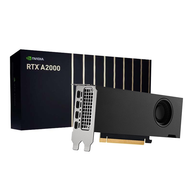 麗臺 NVIDIA RTX A2000 6GB GDDR6 192bit 工作站繪圖卡