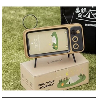 韓國品牌 復古電視小音響 多功能藍牙音響 藍芽喇叭 USB播放