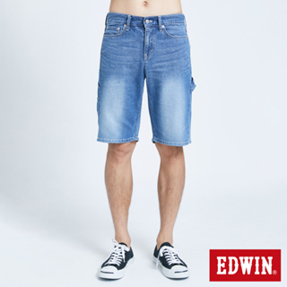 EDWIN 工裝短褲(石洗藍)-男款
