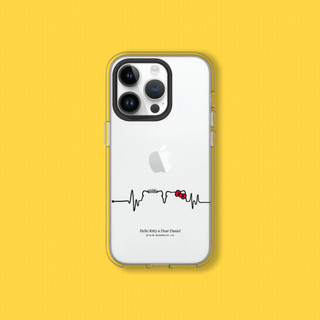 犀牛盾 適用iPhone Clear透明防摔手機殼∣Hello Kitty系列/撲通撲通