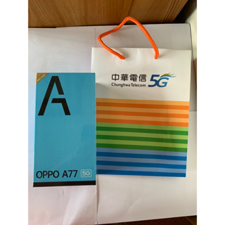 OPPO A77支援5G (4G/64G)靜夜黑 全新未拆封續約新機